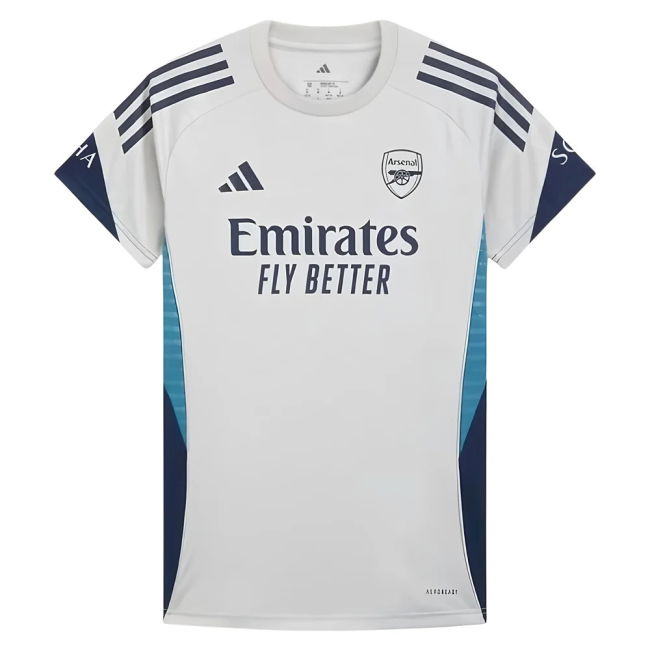 2025-2026 Arsenal Football Club Authentic Home Jersey (Grey Two) - ...
