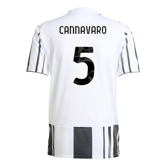 Official Juve Juventus Authentic Home Shirt Cannavaro #5 Ultra Com...