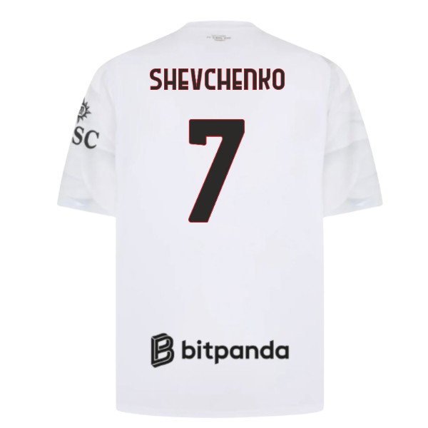 [L1D] 2026 2027 AC Milan Shirt Away Apparel (Shevchenko 7)