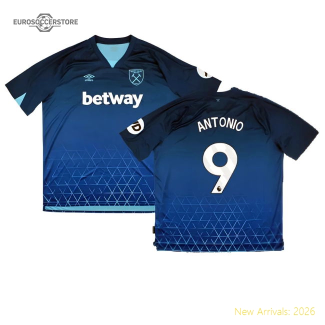 High-quality 2023-2024 West Ham United Third Shirt (antonio 9)
