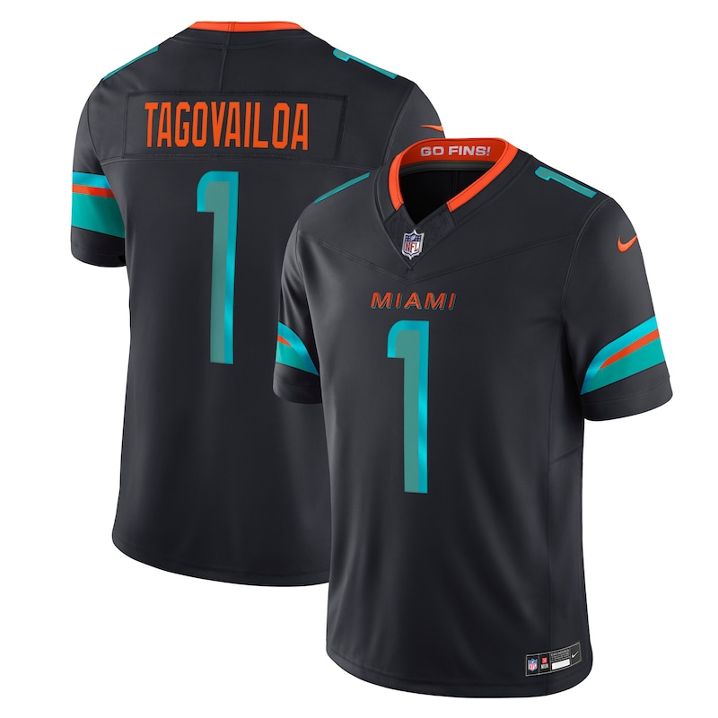 None Tua Tagovailoa Miami Dolphins Great Value Replica Jersey