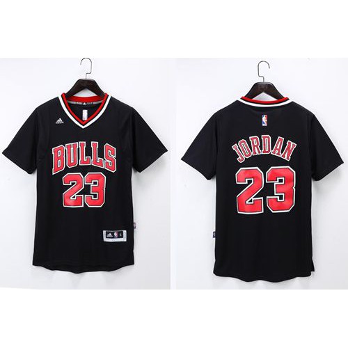Clippers Black Chicago Bulls #23 Jordan Jersey - Budget-Friendly