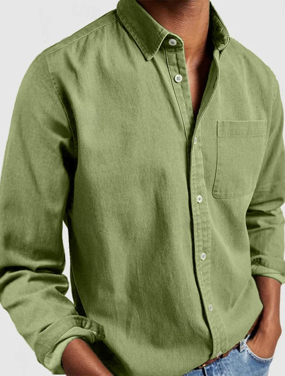 Men's Shirt Casual Shirt Button Up Shirt White Pink Red Sky Blue Green Short Sleeve Plain Lapel Casual Daily Front Pocket Clothing Apparel Elegant Fashion Casual