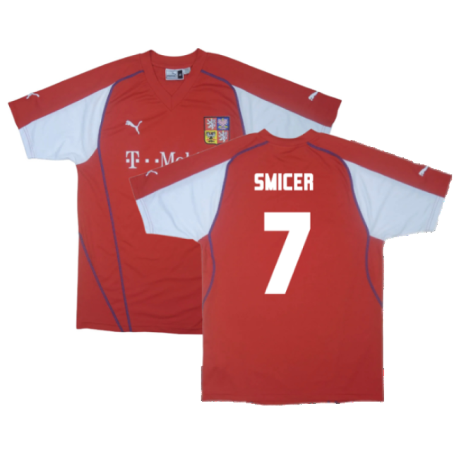 Czech Republic Football Team Fan Jersey - Adults Version (Smicer 7)
