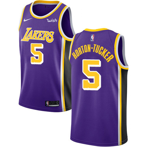 Nike Lakers Purple Angeles Lakers #5 Jersey - On Sale Game Day Wear