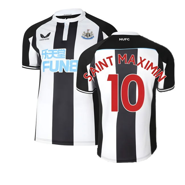Authentic 2021-2022 Newcastle Home (saint Maximin 10) With Modern