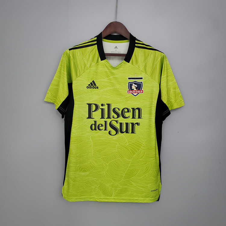 Colo-Colo Soccer Jersey 21-22 Goalkeeper Green Shirt - Official