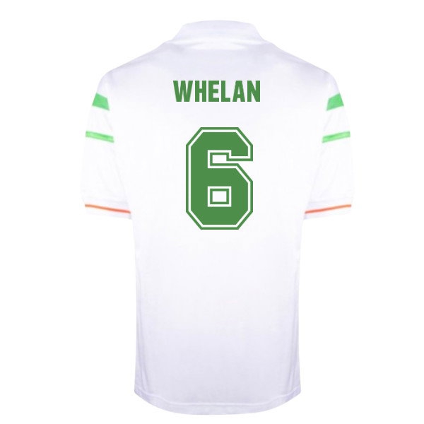 [DDJ] 1988 Ireland European Championship Away shirt (Whelan 6)