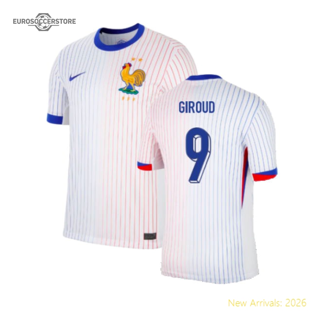 France Away Kit 2024-2025 Fan Collection Jersey Supporter Exclusive