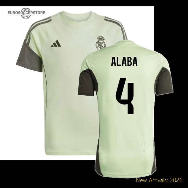 High-quality Kids Football Team Alaba Jersey 2025-2026 Flexible