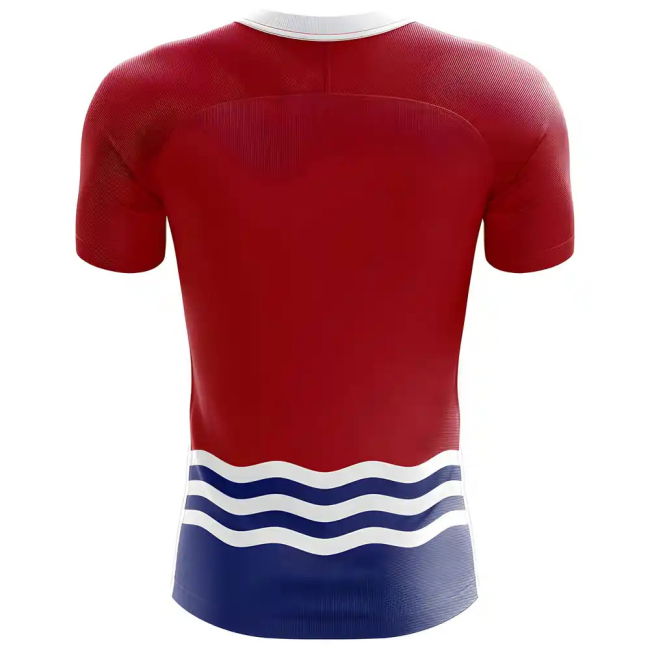 Football 2025-2026 Kiribati Home Concept Football Shirt - Womens