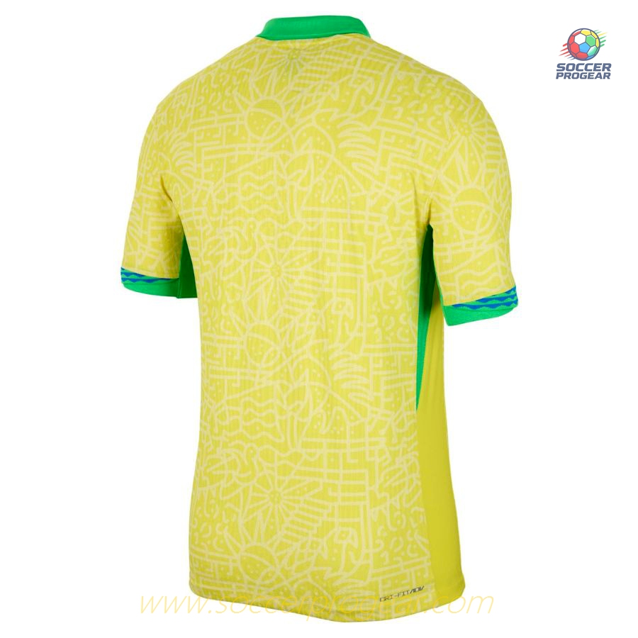 Brazil Home Match Football Jersey 2024/25 Collection