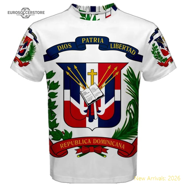 Dominican Republic 20242025 Regular Shirt  Durable Sleek