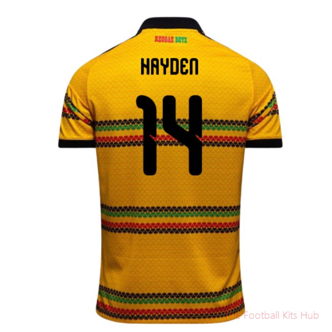 2026-2027 Jamaica Home Shirt (Hayden 14)