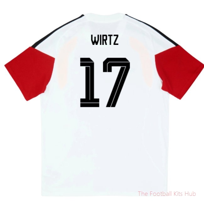 [EFS] 2026/27 Germany Training Tee (White) - Kids (Wirtz 17)