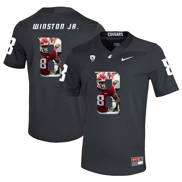 Men's None Black 2024 college football Easop Winston #8 durabl Jersey