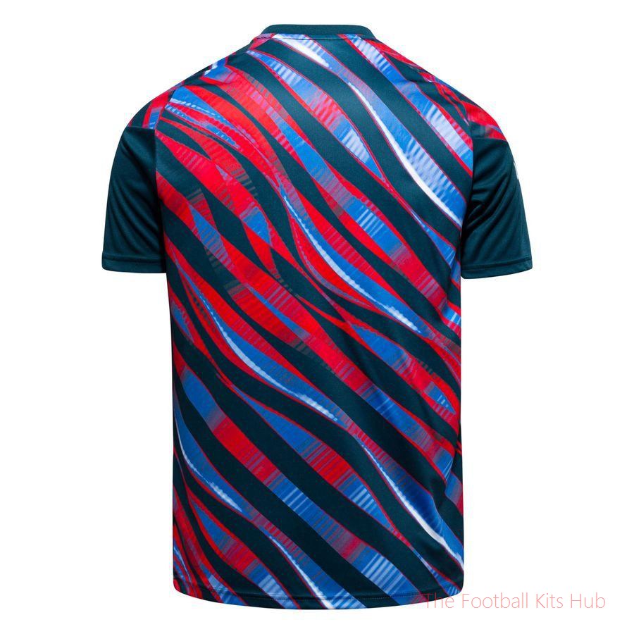 Arsenal Training T-Shirt Pre Match - Utility Green/Blue/Red