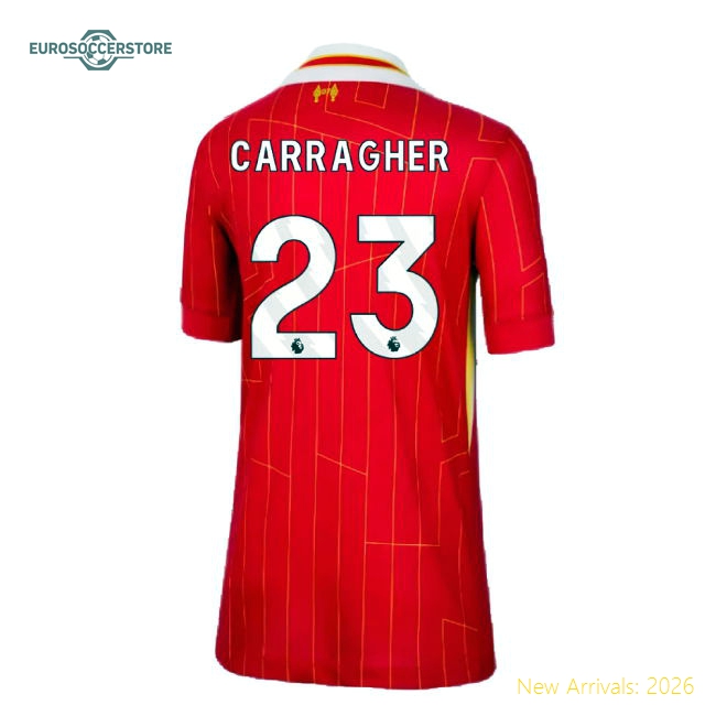 Liverpool 2024-25 Home Fan Version For Kids (Carragher Football Shirt
