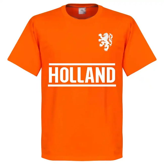 Holland Virgil Team T-Shirt - Orange Authentic Performance
