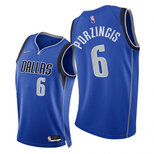 Nike Trail Blazers Blue Dallas Mavericks #6 Jersey - Value-Priced
