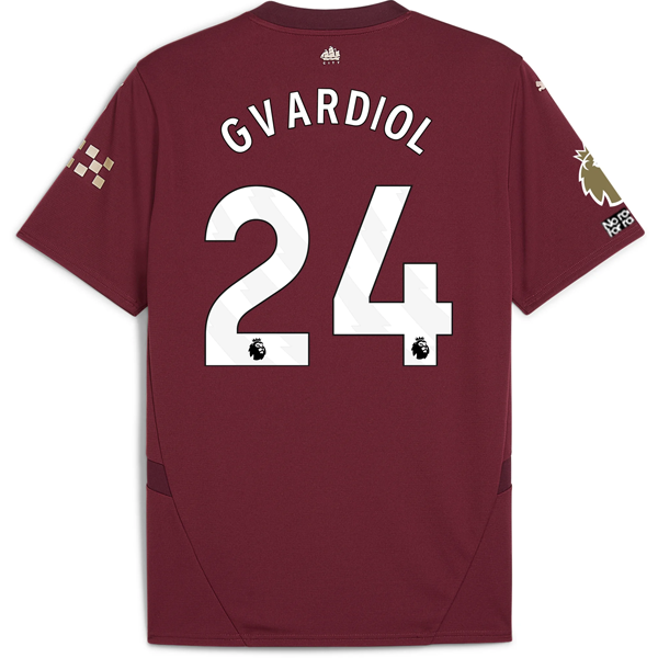 Manchester City Patches24/25 2024-2025 UCL Third Jersey – Authentic Shirt