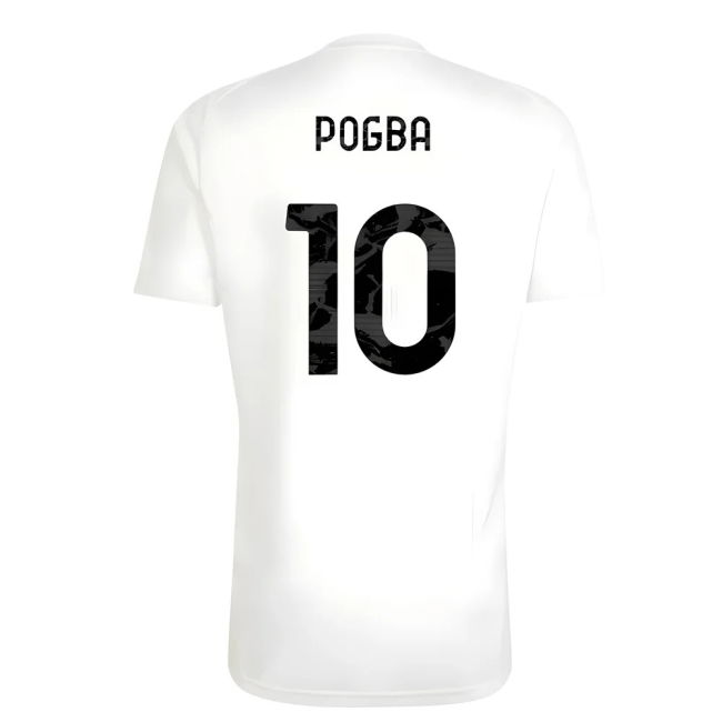 Genuine Juv Workout Shirt Pogba 1 #0 2025-2026 Season Licensed P (v8)