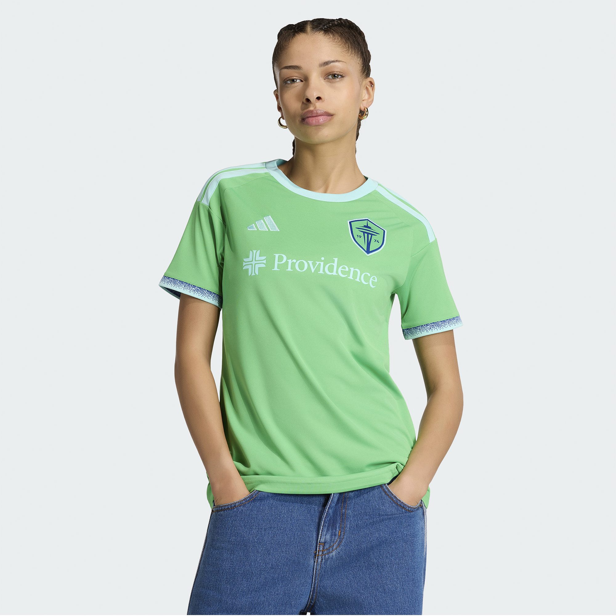 [SJH] Seattle Sounders FC Women's 2026 The Evergreen State Kit Replica Jersey - Rave Green