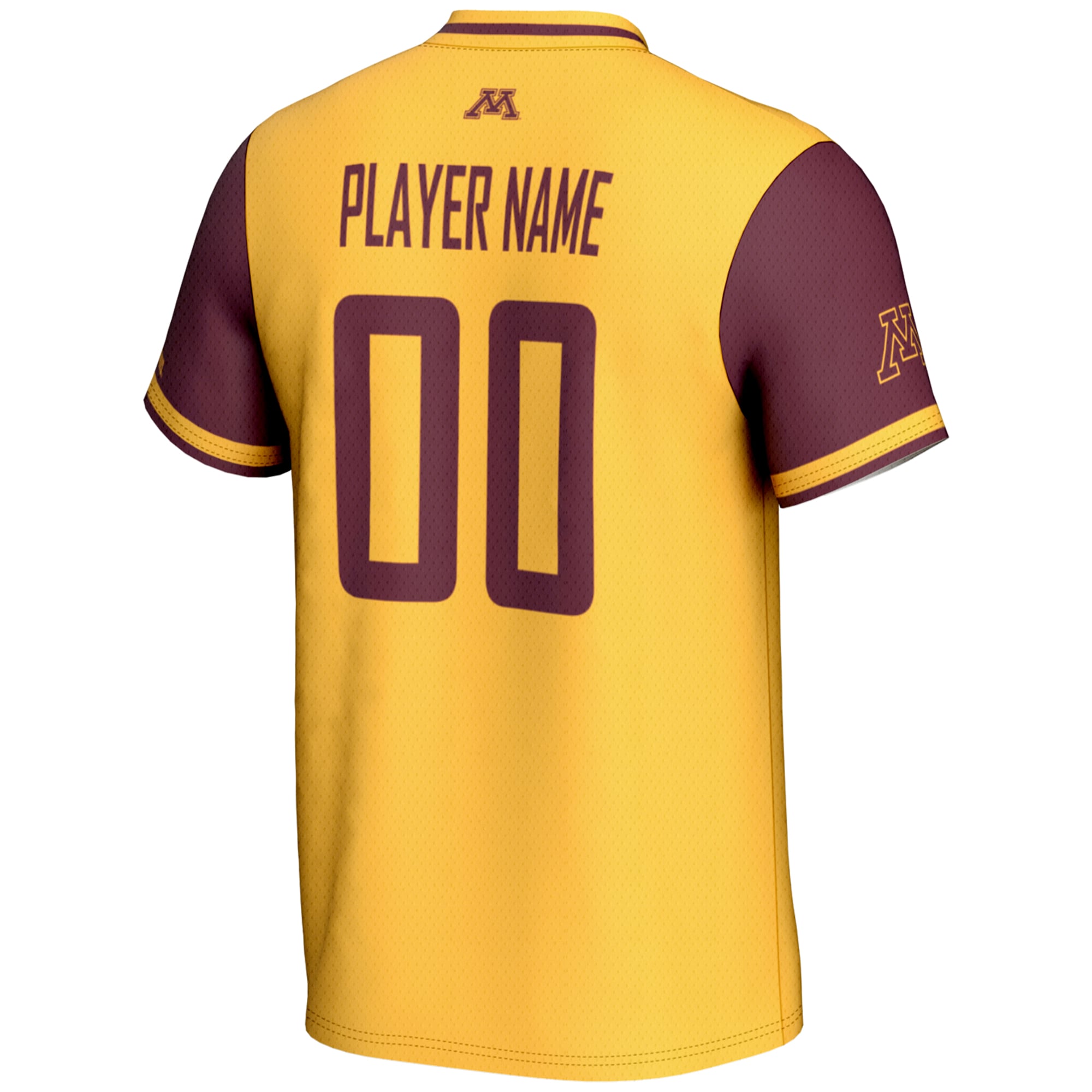 Minnesota Golden Gophers GameDay Greats Youth NIL Pick-A-Player Lightweight Softball Jersey - Gold