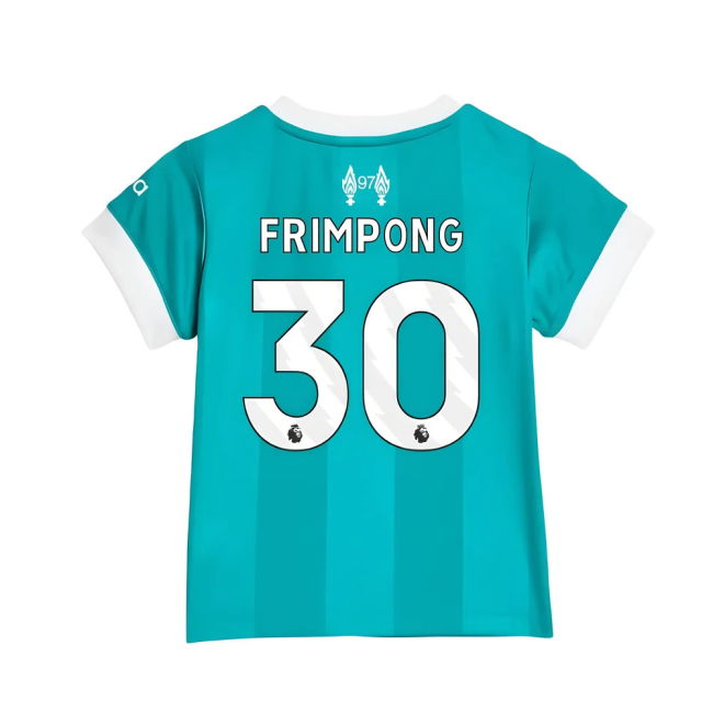 Devoted Liverpool Liverpool Third Mini Kit Frimpong #30 Superior C...
