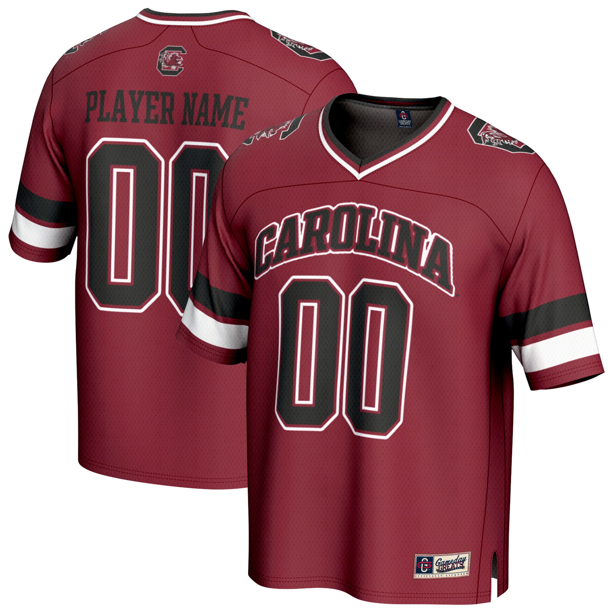 South Carolina Gamecocks GameDay Greats Unisex NIL Pick-A-Player Football Fashion 2026 Season Football Jersey - Garnet