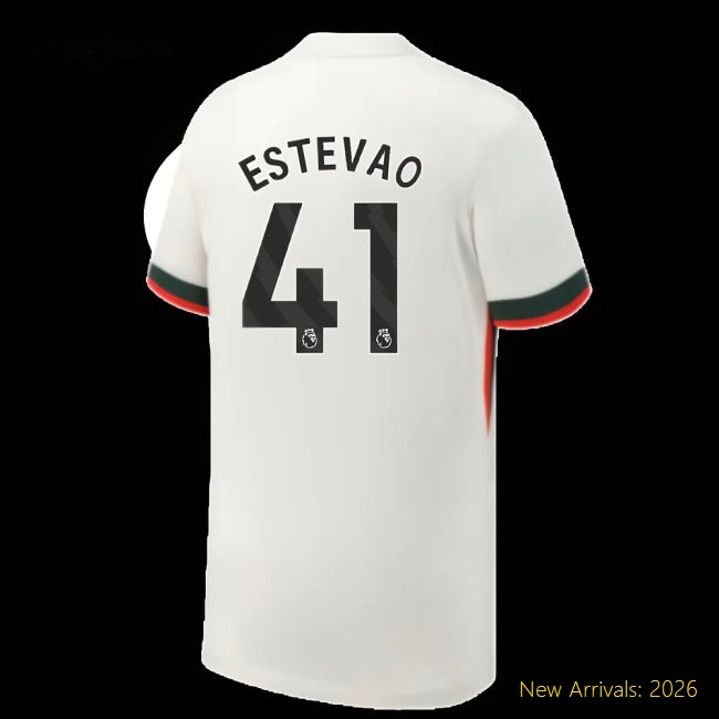 Kid-approved Kids Chelsea Estevao Jersey 2025-2026 Lightweight