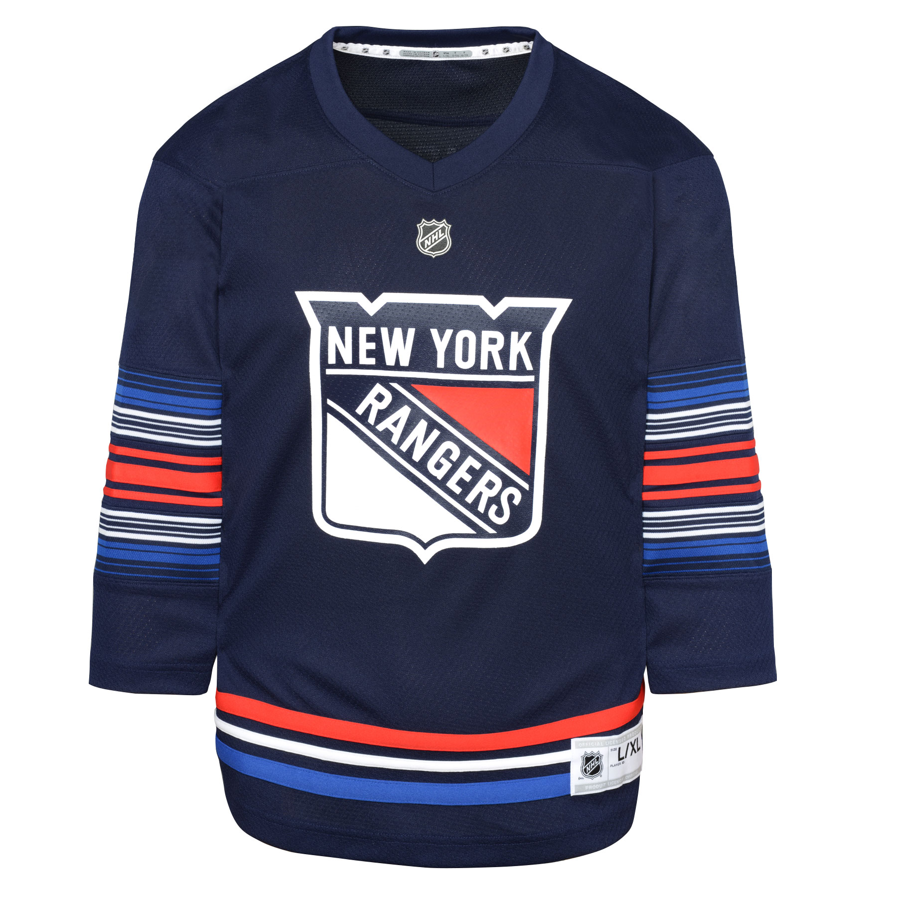 [SJH] New York Rangers Youth Alternate Replica Jersey - Navy