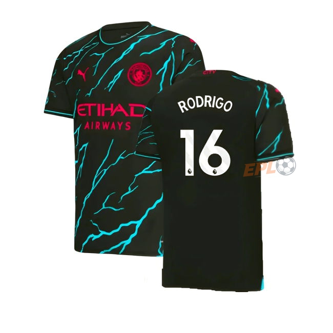 2023-20 Man City Soccer Jerseys exclusive Third Shirt - Adults