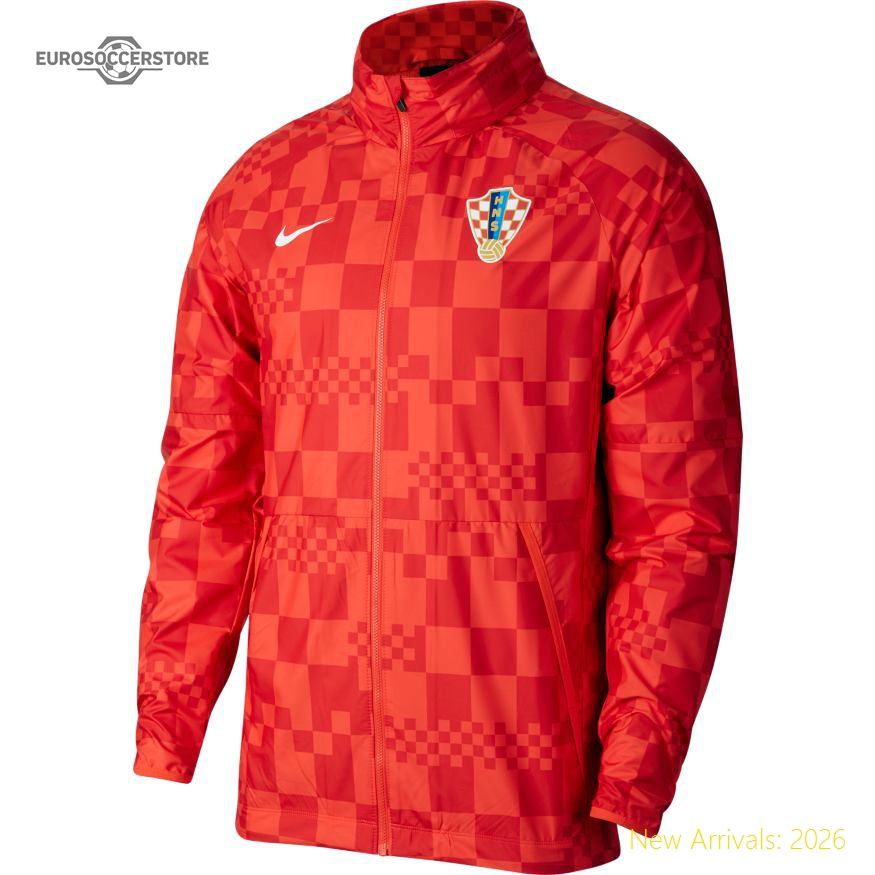 Adult Cro Croatia Rain Jacket Premium Unknown Jersey 2023