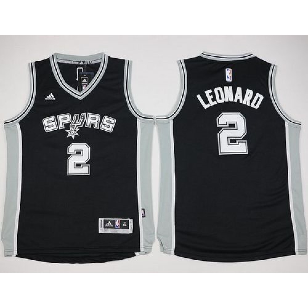 Fan Favorite Value Men's Spurs #2 Kawhi Black Basketball Jersey