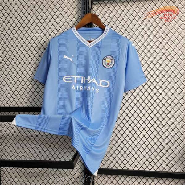 Manchester City 23-24 Traditional Soccer Uniform