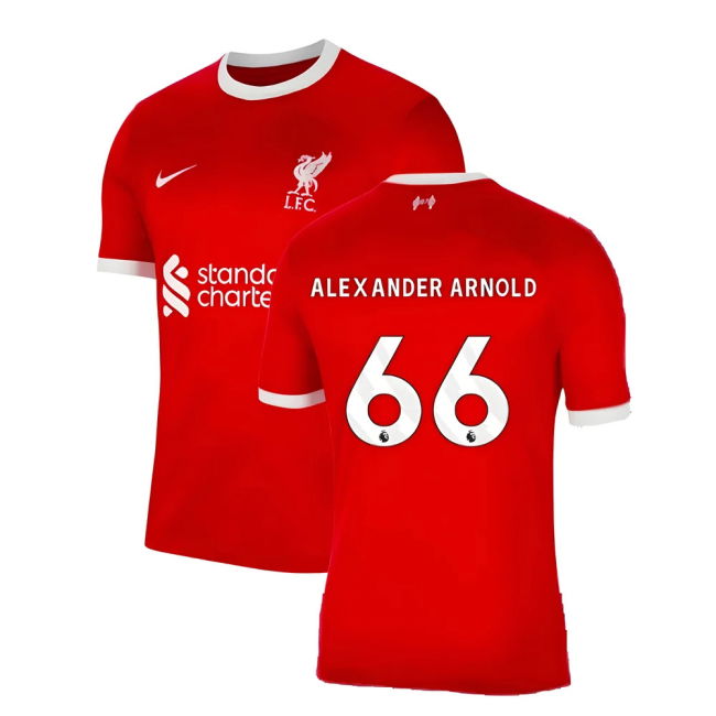 Great Deal 2023-2024 LIV Home Soccer Jersey Alexander Arnold 66 A#554
