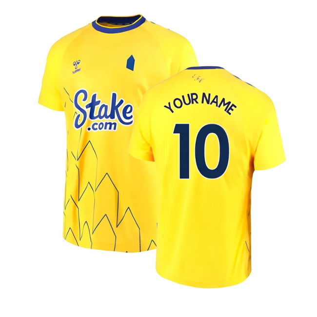 Official 2022-2023 Everton Third With Vintage Design - Rising Star