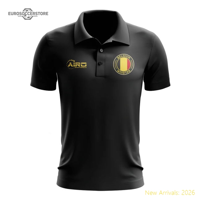 Belgium Football Polo Game Replica Jersey Stadium Approved