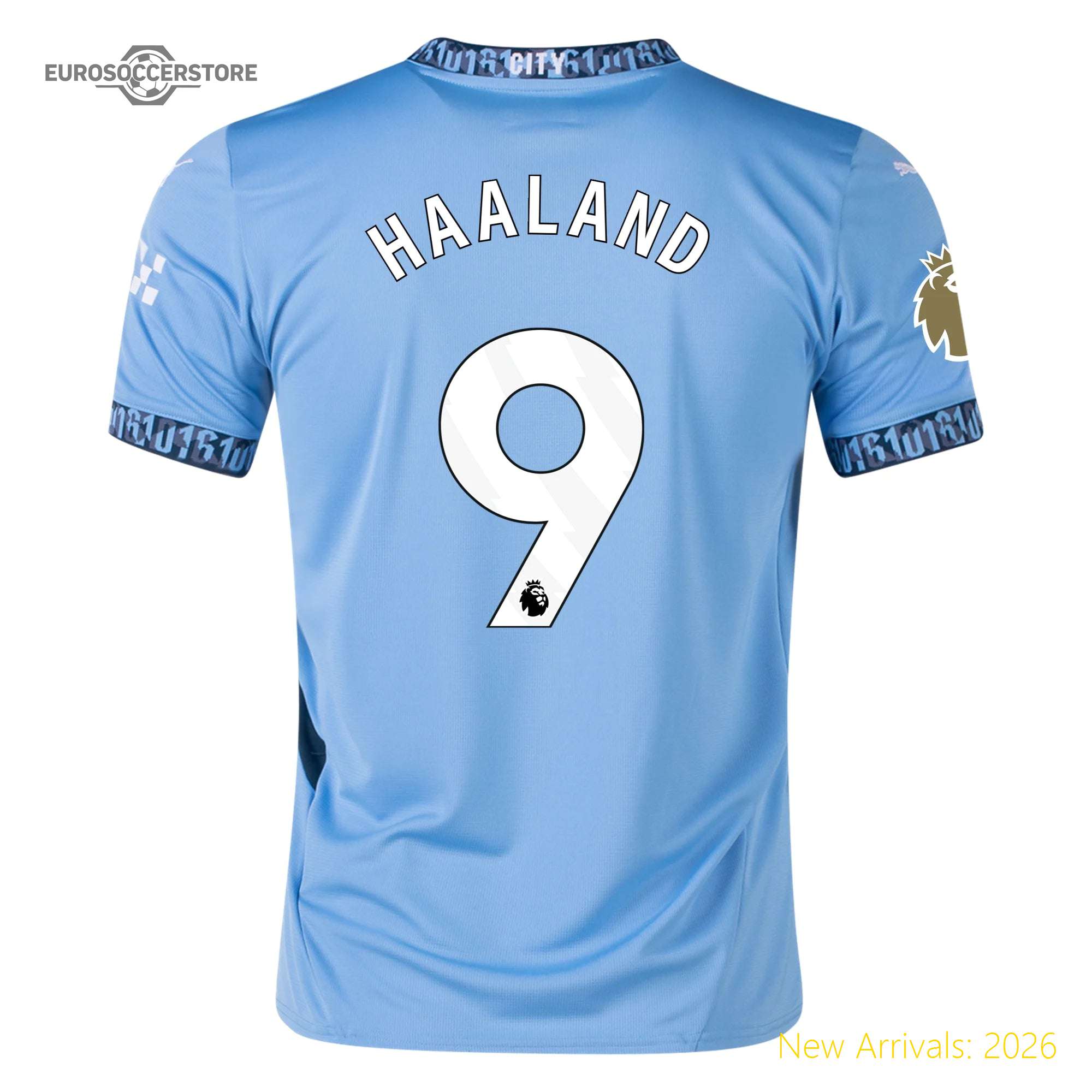 Officially Licensed Men Mci Team Official Home Jersey 2023