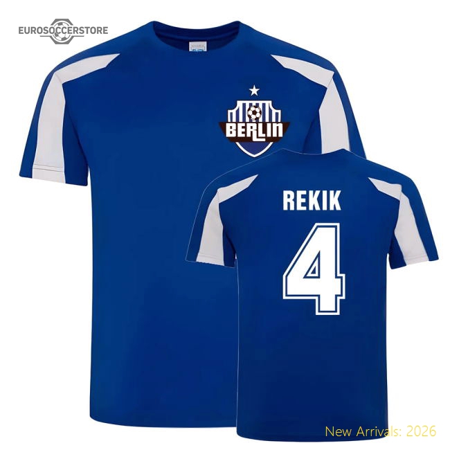 Karim Rekik Berlin Sports Training Fan Style Jersey For Match Days