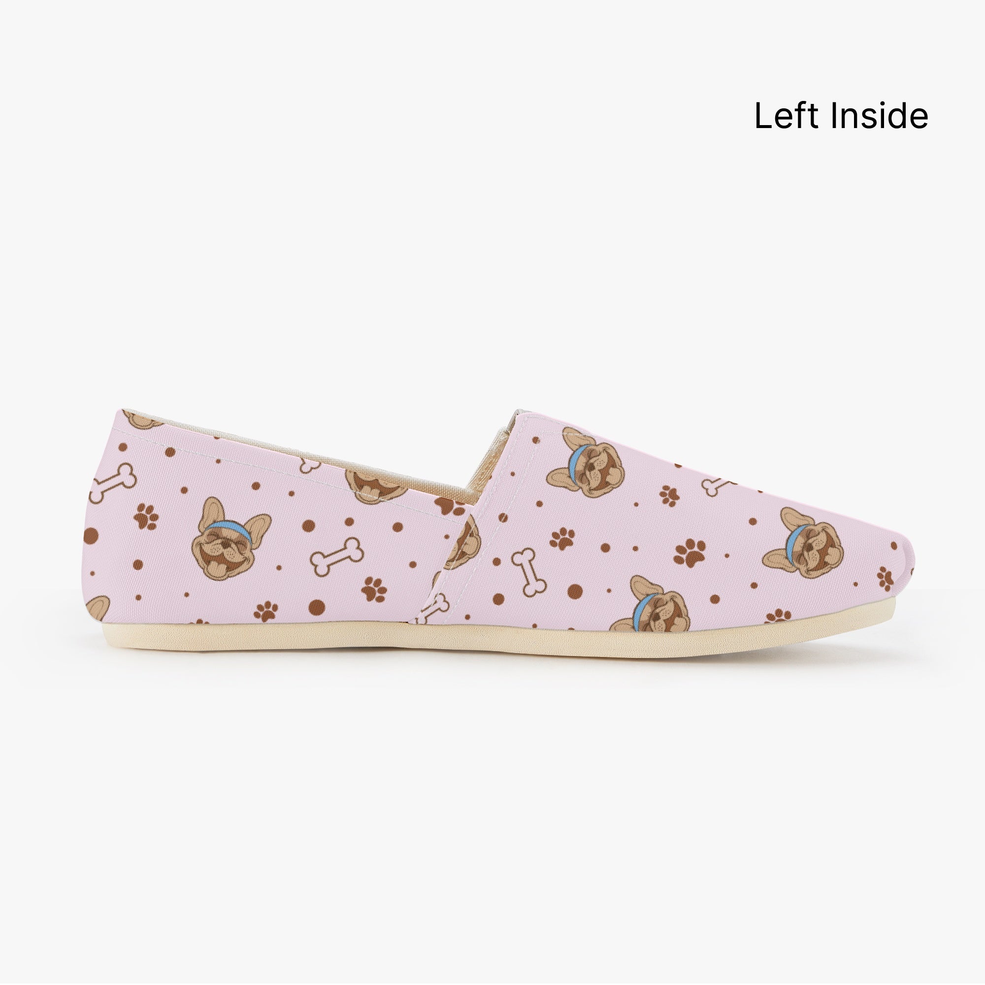 Larry - Frenchie Lover Casual Canvas Shoes Outdoor Style