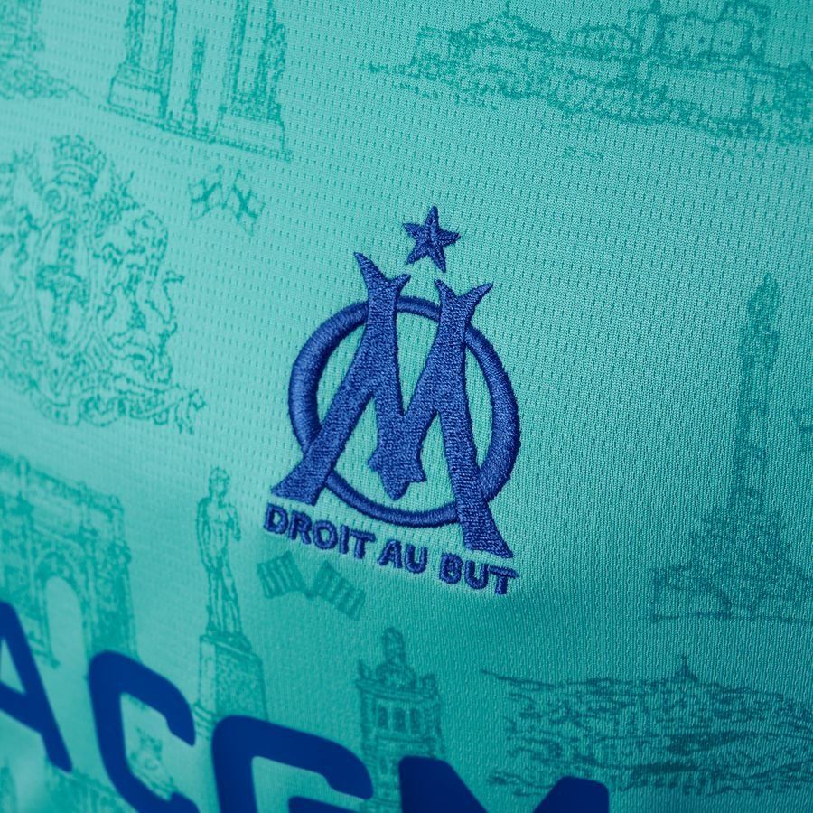 Marseille 4th Goalkeeper Shirt 2025/26 Kids Supporter Version
