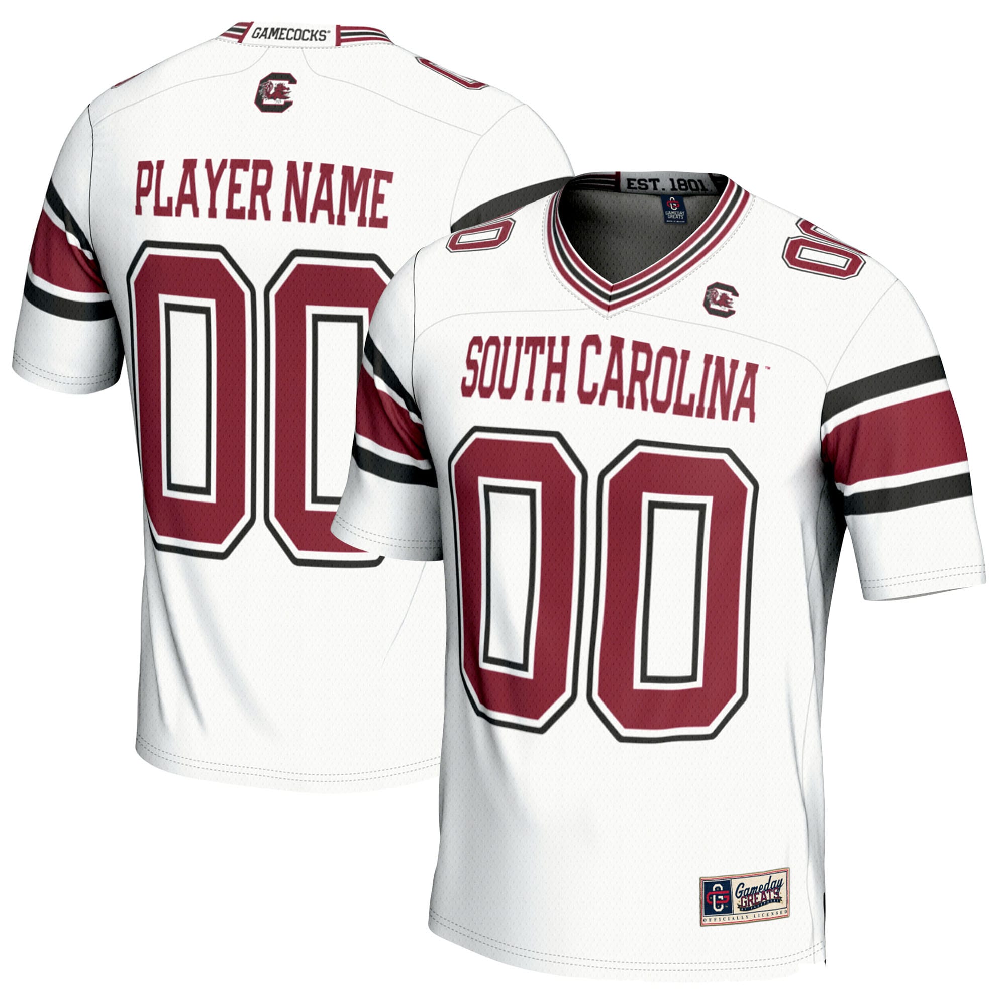South Carolina Gamecocks GameDay Greats Youth NIL Pick-A-Player 2026/2027 Football Jersey - White