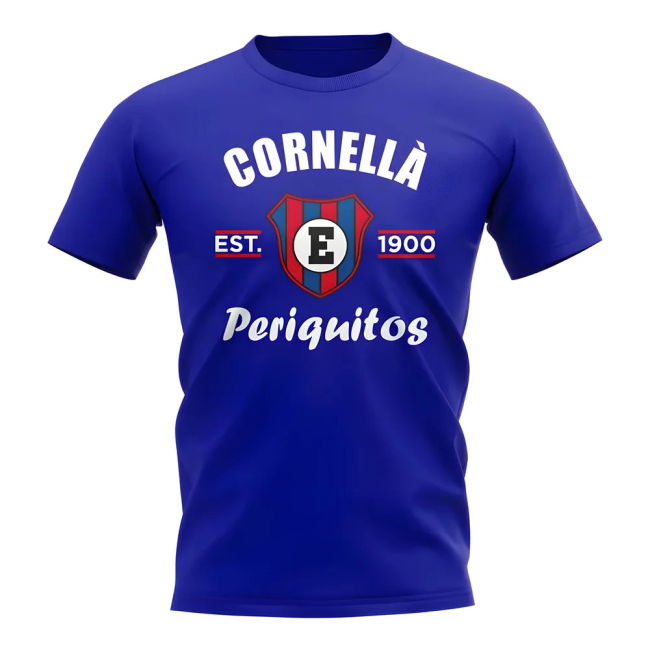 Espanyol Established Football T-Shirt (Royal) | Authentic Design