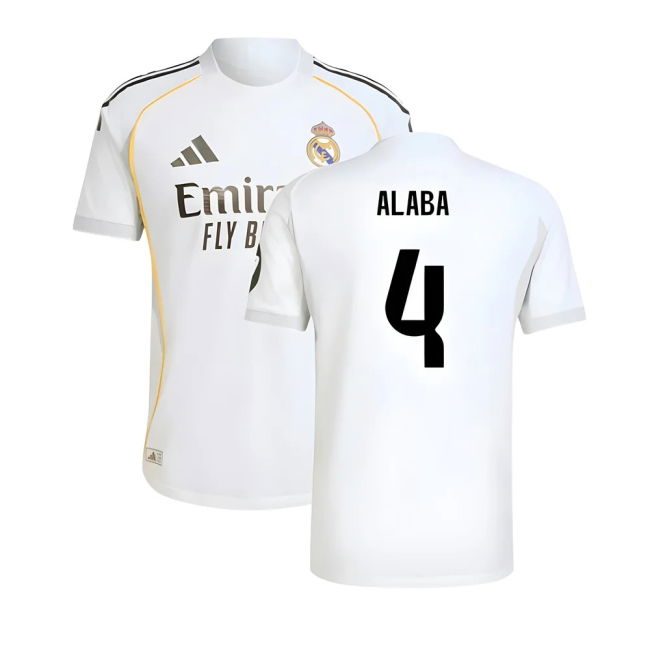 Updated Real Madrid Home Game Jersey 2025-2026 (1)