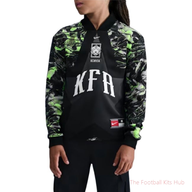 Goalkeeper Shirt Custom Name 2026-2027 Football Kit Black