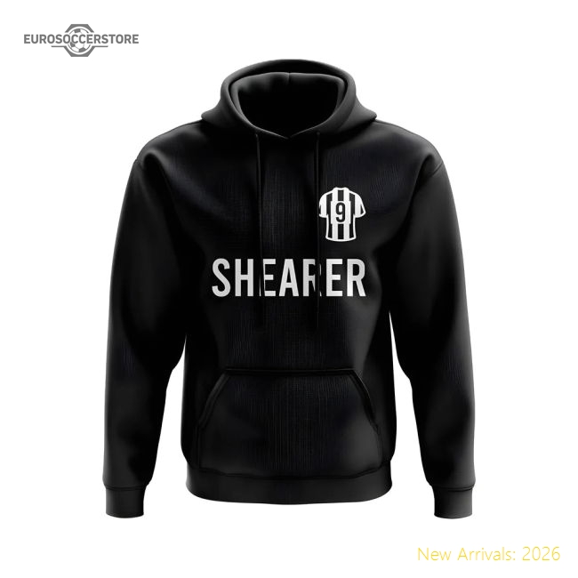 Exceptional Alan Shearer Newcastle United Number Hoody (black)