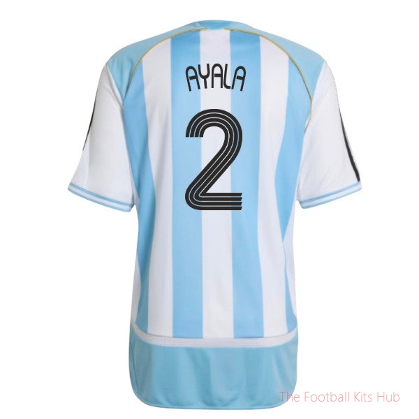 Club Soccer Argentina 2006 Reissue Home Shirt (Ayala 2)