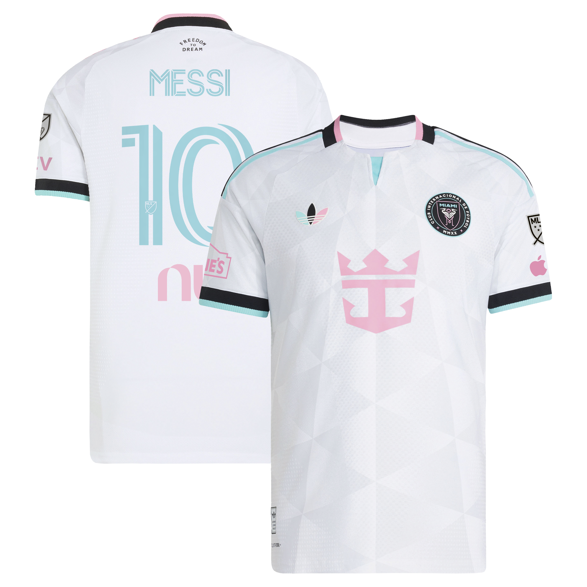 [JED] Women's Lionel Messi #10 Inter Miami CF 2026 Third On-Field Authentic Jersey - White